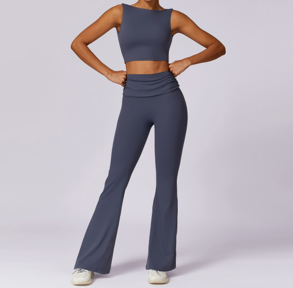 Custom High Quality Tank Top | Sleeveless Fitness Wear Trousers Tank TopGym Trousers For Women
