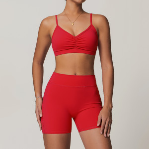 Custom  Yoga Biker Shorts | High Waist Workout Yoga Shorts Seamless Sexy Woman Fitness Sports Bra