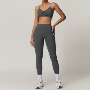 Customized Women's Leggings | Women's Fitness Running Yoga Wear Solid Color Yoga