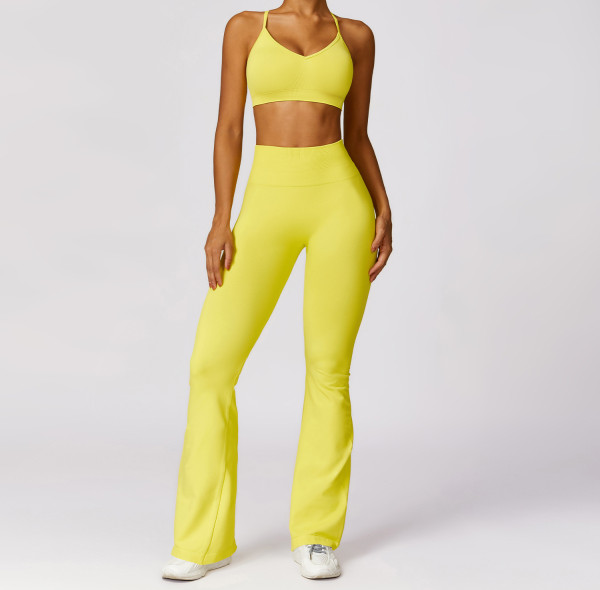 Custom women pants and bra | Fitness Yoga Wear Set Women Yoga Legging Sexy Girl Sexy Big Sport Bra