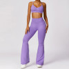 Custom women pants and bra | Fitness Yoga Wear Set Women Yoga Legging Sexy Girl Sexy Big Sport Bra