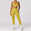 Custom Sports Bra Leggings | Hot Sexy Printed Yoga Leggings Fitness Sports Bra and Yoga Pants Set