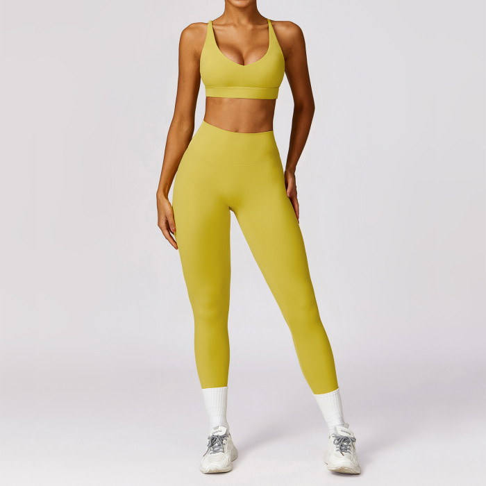 Custom Sports Bra Leggings | Hot Sexy Printed Yoga Leggings Fitness Sports Bra and Yoga Pants Set