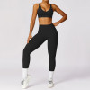 Custom Sports Bra Leggings | Hot Sexy Printed Yoga Leggings Fitness Sports Bra and Yoga Pants Set
