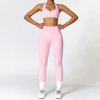 Custom Breathable Yoga Pants | Wholesale Custom Logo Yoga Pants Set Women Legging Yoga Fitness