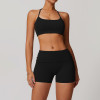 Custom Yoga Scrunch Shorts | Custom Private Label YogaWear Quick Dry Running Sports Bra Seamless