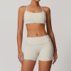 Custom Yoga Scrunch Shorts | Custom Private Label YogaWear Quick Dry Running Sports Bra Seamless