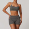 Custom Yoga Scrunch Shorts | Custom Private Label YogaWear Quick Dry Running Sports Bra Seamless