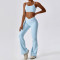 Custom Seamless Yoga Leggings | Custom Blank Fitness Yoga Sets and Leggings Running Sports Bra