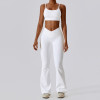 Custom Seamless Yoga Leggings | Custom Blank Fitness Yoga Sets and Leggings Running Sports Bra