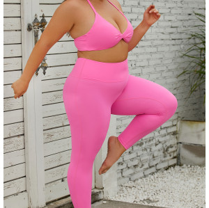 Custom Plus Size Leggings | Solid Color Custom Printed Soft Bras Sexy Plus Size Sports Bras