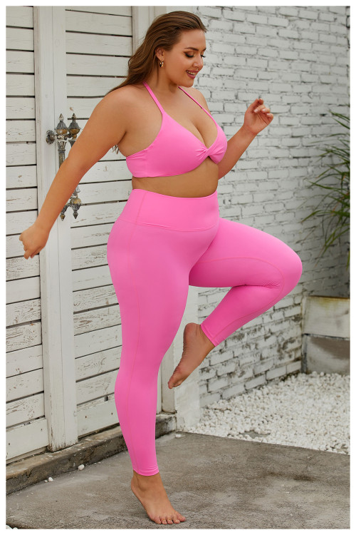 Custom plus size leggings| Plain Custom Printing Soft Bra Hot Sexy Plus Size Sports Bra Plus Size Yoga Sets Women's Pants