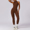 Custom yoga fitness jumpsuit| Wholesale Jumpsuits Ladies One Piece Jumpsuit For Women Zippier