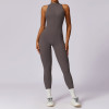 Custom yoga fitness jumpsuit| Wholesale Jumpsuits Ladies One Piece Jumpsuit For Women Zippier