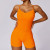 Custom fashion jumpsuits| New Arrivals Seamless One Piece Jumpsuit Custom Logo Yoga Gym Workout