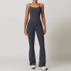 Custom Jumpsuits elegant| Women Girls Fashion Quick Dry Fitness Exercise Back Sexy Yoga Jumpsuit