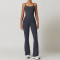 Custom Jumpsuits elegant| Women Girls Fashion Quick Dry Fitness Exercise Back Sexy Yoga Jumpsuit