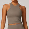 Custom Racer back Tank Top | High Quality Women's Workout Clothes Running Fitness Tank Tops