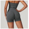 Custom high waist yoga shorts |High Quality  Nylon Spandex Yoga Shorts Custom Seamless Young Girls