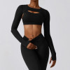 Custom Running Long Sleeve Top | High Quality Wholesale Custom Logo Yoga Women Long Sleeve