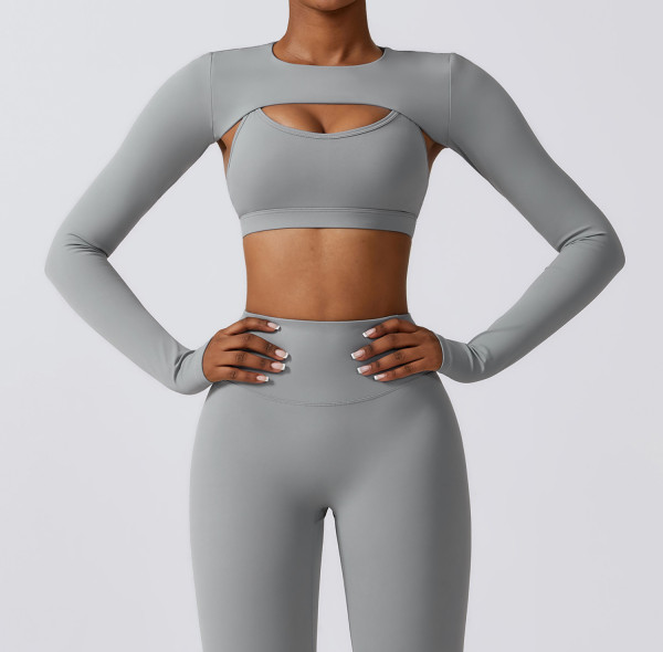 Custom Running Long Sleeve Top | High Quality Wholesale Custom Logo Yoga Women Long Sleeve