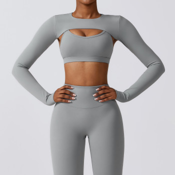 Custom Running Long Sleeve Top | High Quality Wholesale Custom Logo Yoga Women Long Sleeve
