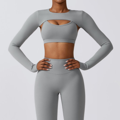 Custom Running Long Sleeve Top | High Quality Wholesale Custom Logo Yoga Women Long Sleeve