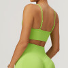 Custom Sexy Sports Bra|Custom Lightweight Halter Sports Bra Adjustable Shoulder Strap Private Label