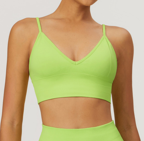 Custom Sexy Sports Bra|Custom Lightweight Halter Sports Bra Adjustable Shoulder Strap Private Label