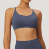 Custom Women's Sports Bras | Wholesale Custom Logo Sports Bras Seamless Cross Back Sports Bras