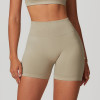 Custom Yoga Shorts | Custom Color Running Cycling Yoga Shorts High Waist White
