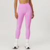 Custom Fitness Yoga Leggings | Solid Color Custom Printed Yoga Leggings Recycled Yoga Leggings