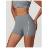 Custom yoga gym shorts |New Style Yoga Pants Fold Over Yoga Shorts  Womens or Girl Sport Shorts
