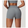 Custom yoga gym shorts |New Style Yoga Pants Fold Over Yoga Shorts  Womens or Girl Sport Shorts