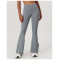 Custom Flared Pants|Women's Sports Solid Color Running Yoga Pants Hip Lifting Jogging Flared Pants