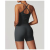 Custom casual tank top |  Sleeveless Women's T-Shirts Nylon Spandex Quick Dry Crop LadiesTank Top