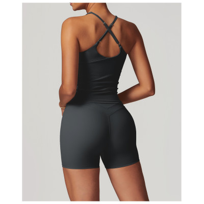 Custom casual tank top |  Sleeveless Women's T-Shirts Nylon Spandex Quick Dry Crop LadiesTank Top