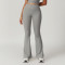 Custom nylon yoga legging | High Quality Running Wide Leg Yoga Leggings Plazzo Women Wide Leg Pants