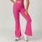 Custom nylon yoga legging | High Quality Running Wide Leg Yoga Leggings Plazzo Women Wide Leg Pants