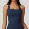Custom workout tank top |  2024 New Style Tank Tops With Pad Fitness Yoga Sport Tank Top