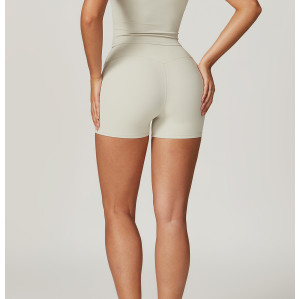 Custom running yoga shorts |2024 New Design Gym Yoga Legging Shorts  Shorts Girl Sport Shorts
