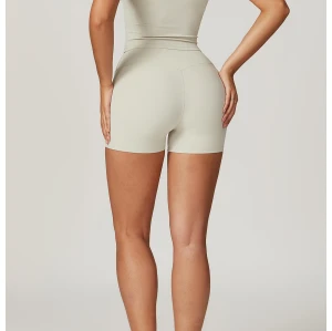 Custom running yoga shorts |2024 New Design Gym Yoga Legging Shorts  Shorts Girl Sport Shorts