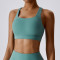 Custom sports bra backless| 2024 New Style Spandex Clothing Blank Pink Sports Bra Quick Dry