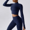 Custom yoga jacket|High Quality Custom Long Sleeve Zip Up Yoga Jacket and Gym Yoga Jacket Zip