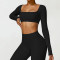 Custom running long sleeve| High Quality Women's T-Shirts Long Sleeves Cropped Yoga Long Sleeve
