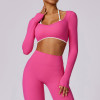 Custom long sleeve top| Wholesale Custom Logo 2024 New Style Long Sleeve T-Shirt and Top Tank