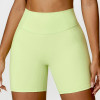 Custom Woman Yoga Shorts |Girl Sport High Waist Black Workout Shorts For Gym Yoga Running