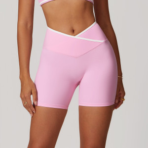 Custom Woman Yoga Shorts |Custom  Clothing High Waist Workout Fitness Women Yoga Shorts And Legging