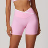 Custom Woman Yoga Shorts |Custom  Clothing High Waist Workout Fitness Women Yoga Shorts And Legging
