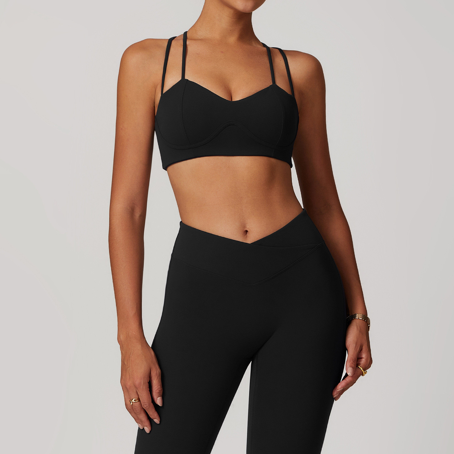 Yoga sports bra set